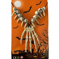 گردنبند اسکلت هالووین