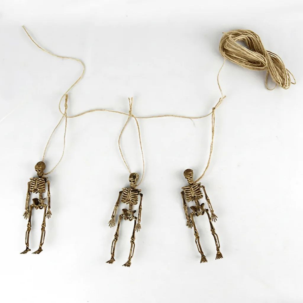 آویز اسکلت ۱۲ عددی هالووین