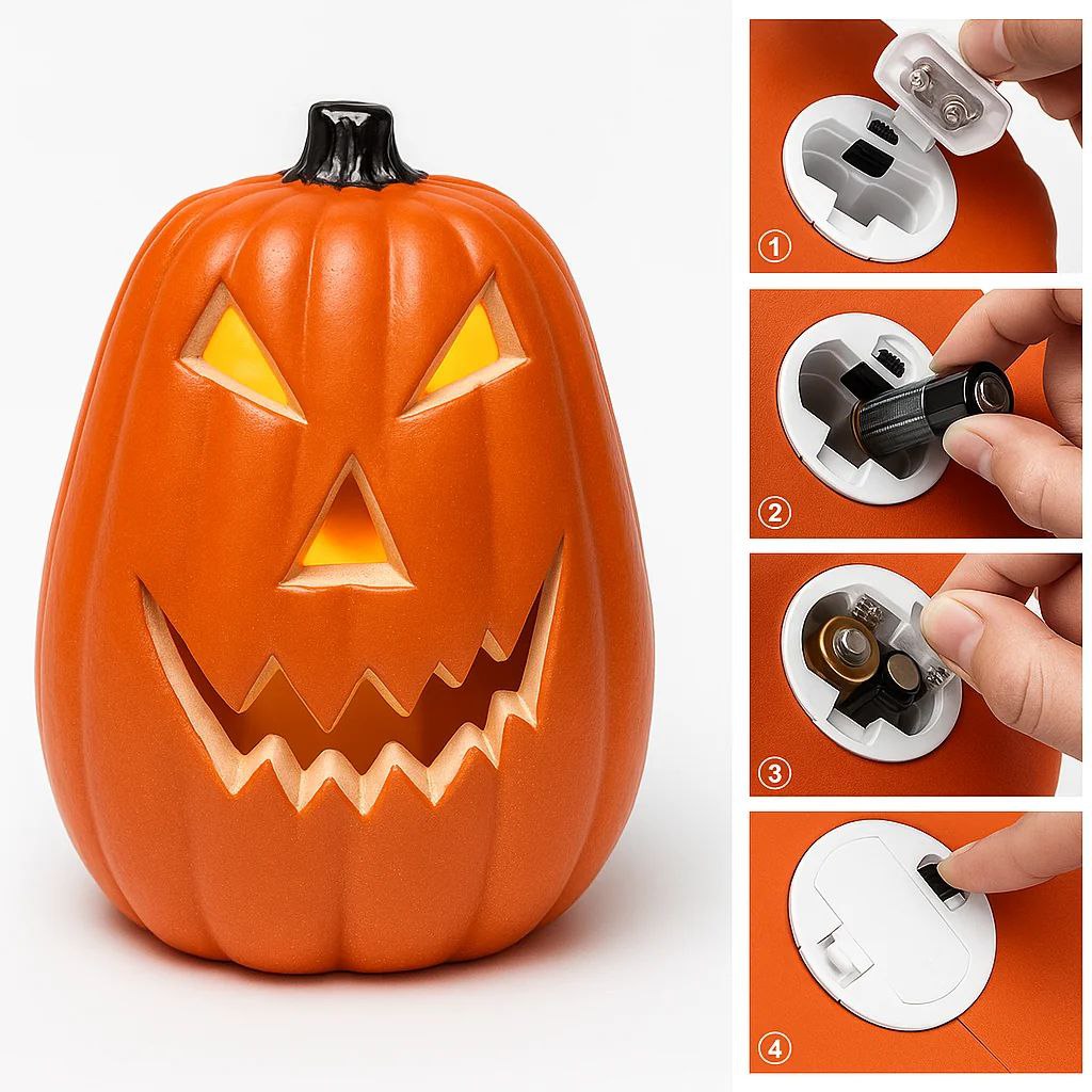 کدو چراغدار و صدادار هالوین