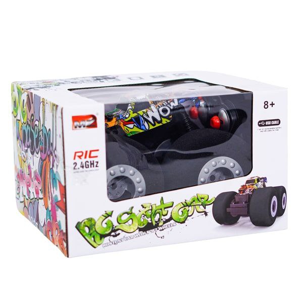 ماشین آفرود کنترلی RC چرخ اسفنجی مدل 2.4GHz