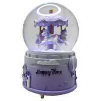 گوی موزیکال پمپی طرح یونیکورن چرخان